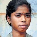 Vijayalakshmi scored 80 per cent in her Plus Two examination.