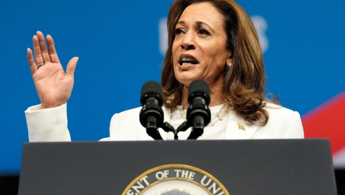 Kamala Harris Slams Trump’s Arlington Cemetery Visit as Disrespectful