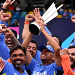 Rahul Dravid celebrating the T20 World Cup win passionately, a moment he chose to keep away from his sons for their sake.