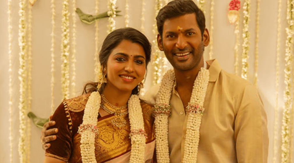 Actor Vishal Gets Engaged to Sai Dhanshika on His Birthday