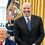 United States President Donald Trump and Secretary of Commerce Howard Lutnick